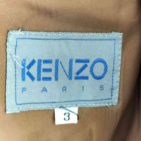 ケンゾーパリス KENZO PARIS 2Bウールテーラードジャケット メンズ 3