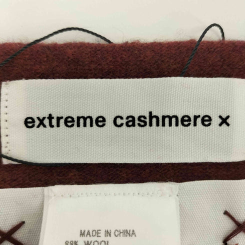 サロンアダムエロペ SALON adam et rope 25AW extreme cashmere エクストリーム カシミア belt ウール ニットベルト スヌード レディース FREE