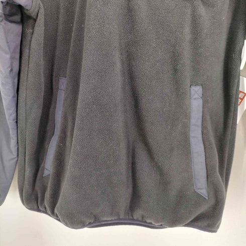 ハフ HUF ナイロン ボア切替 ハーフジップ フリースジャケット メンズ import:S