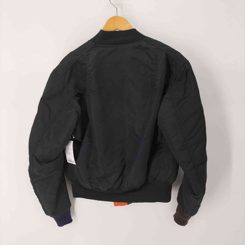 アルファインダストリーズ ALPHA INDUSTRIES 90s USA製 MIL-J82790J IDEALジップ MA-1 フライトジャケット メンズ JPN:L