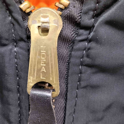 アルファインダストリーズ ALPHA INDUSTRIES 90s USA製 MIL-J82790J IDEALジップ MA-1 フライトジャケット メンズ JPN:L
