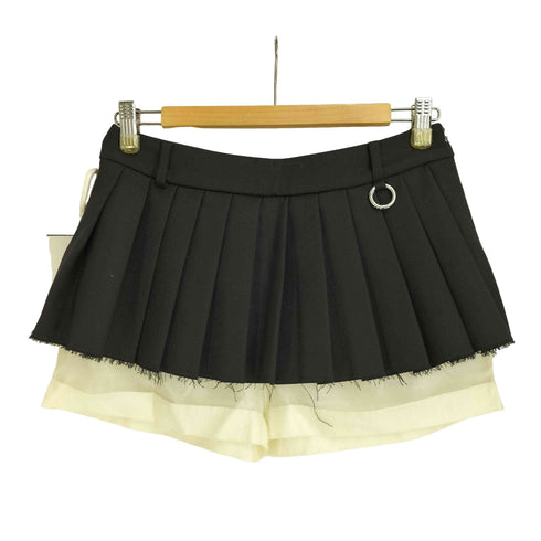 JOSE MOON PLEATS MINI SKIRT プリーツ ミニ スカート レディース JPN:36