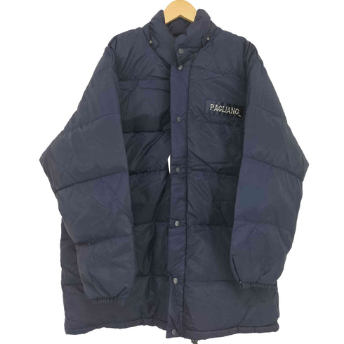 PAGLIANO ワッペン付き ジップアップ ダウンジャケット メンズ import:M