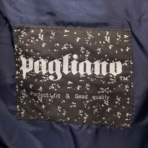 PAGLIANO ワッペン付き ジップアップ ダウンジャケット メンズ import:M