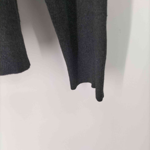 バーニーズニューヨーク BARNEYS NEWYORK シルク カシミヤ リブ ジップアップパーカー メンズ JPN:L