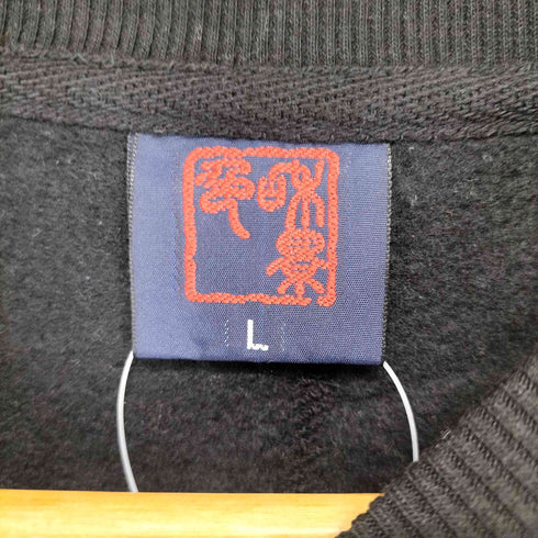 Japanese pattern 和柄プリント スウエット メンズ import:L