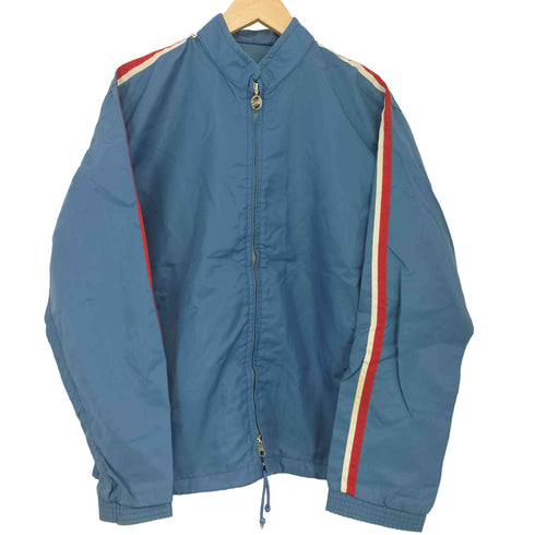 ミズノ MIZUNO 80-90s OLD フード付き ライン ナイロン ジップアップジャケット メンズ