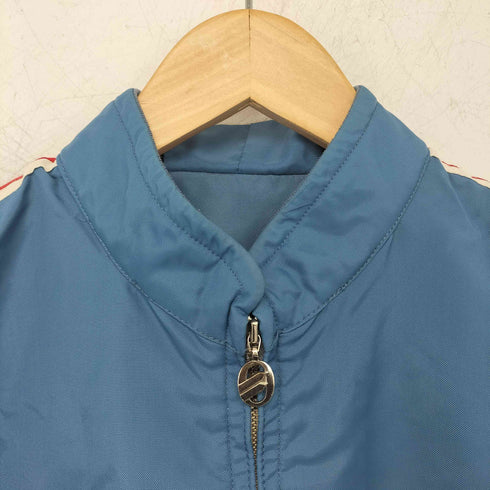 ミズノ MIZUNO 80-90s OLD フード付き ライン ナイロン ジップアップジャケット メンズ