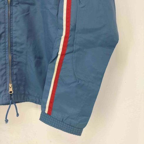 ミズノ MIZUNO 80-90s OLD フード付き ライン ナイロン ジップアップジャケット メンズ
