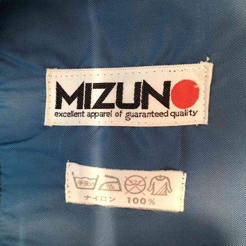 ミズノ MIZUNO 80-90s OLD フード付き ライン ナイロン ジップアップジャケット メンズ