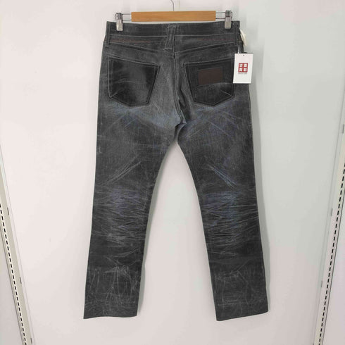 フルカウント FULLCOUNT 00s Coated Denim Jeans エイジング加工 Y2K メンズ 32
