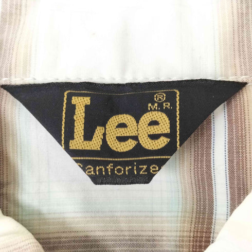 リー Lee チェックウエスタンシャツ メンズ JPN:M