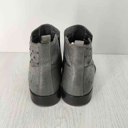 Cortina MADE IN ITALY オーストリッチ サイドゴアブーツ メンズ 6 1/2