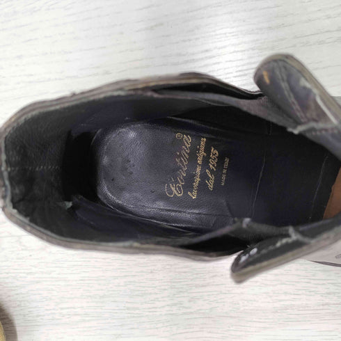 Cortina MADE IN ITALY オーストリッチ サイドゴアブーツ メンズ 6 1/2