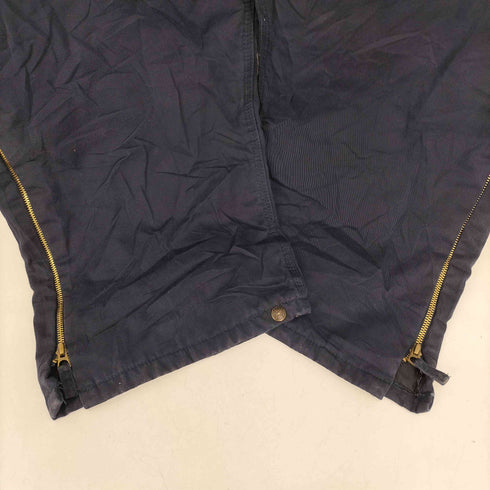 ベルン BERNE 90S ロゴパッチハーフジップ 裾ジップ 裏地キルティング 中綿 ワーク オーバーオール メンズ 3XL