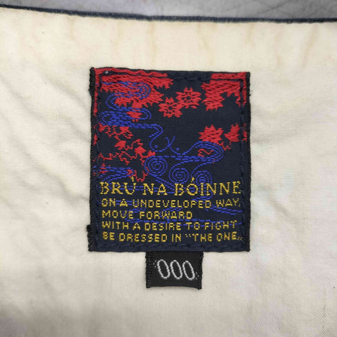 ブルーナボイン BRU NA BOINNE デニムベスト メンズ JPN:0