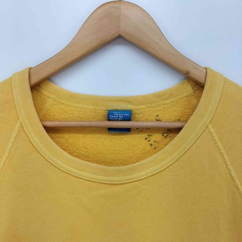 グッドオン good on USA製 裏起毛 ラグランスリーブ クルーネック スウェット メンズ import:XL