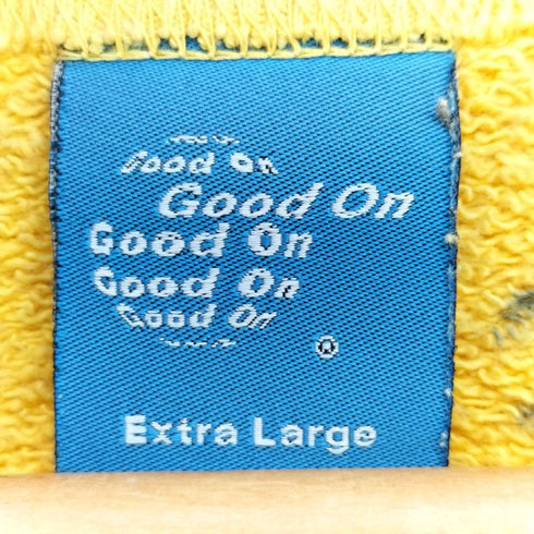 グッドオン good on USA製 裏起毛 ラグランスリーブ クルーネック スウェット メンズ import:XL