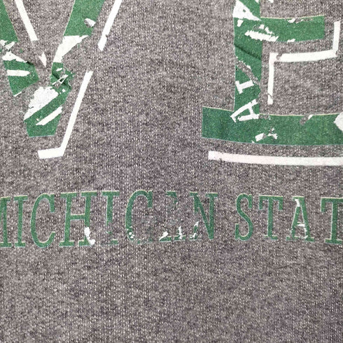 チャンピオン Champion カレッジロゴプリント 前Vガゼット クルーネックスウェット メンズ import:XXL