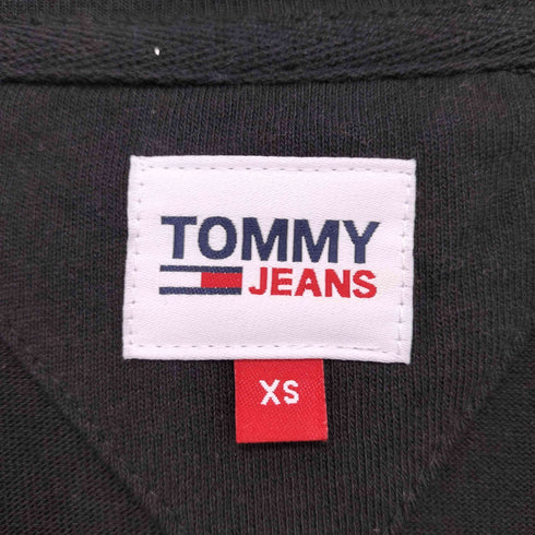トミージーンズ tommy jeans フラッグロゴ刺繍 クルーネックTシャツ レディース JPN:XS