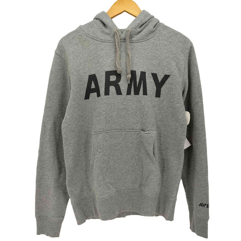 ピーエックス アヴィレックス PX AVIREX ARMY プリント プルオーバー スウェット パーカー メンズ import:M