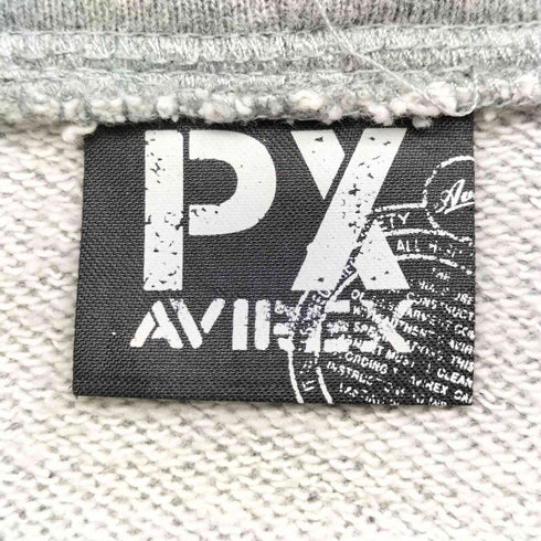ピーエックス アヴィレックス PX AVIREX ARMY プリント プルオーバー スウェット パーカー メンズ import:M