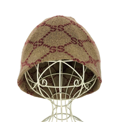 ステューシー Stussy OLD モノグラムロゴ アクリルビーニー メンズ