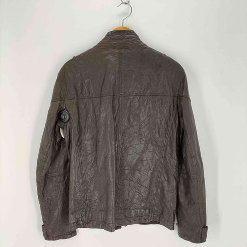 ザラ ZARA ZARA YOUNG 90s ゴートレザージャケット メンズ JPN:L