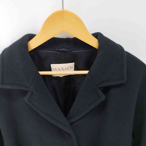 マックスアンドコー MAX&CO. CLASSICS ウールアンゴラ ショートコート レディース JPN:42