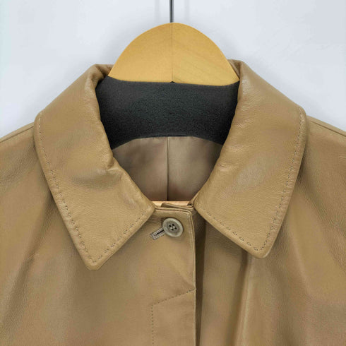 メルローズ MELROSE 比翼レザージャケット レディース