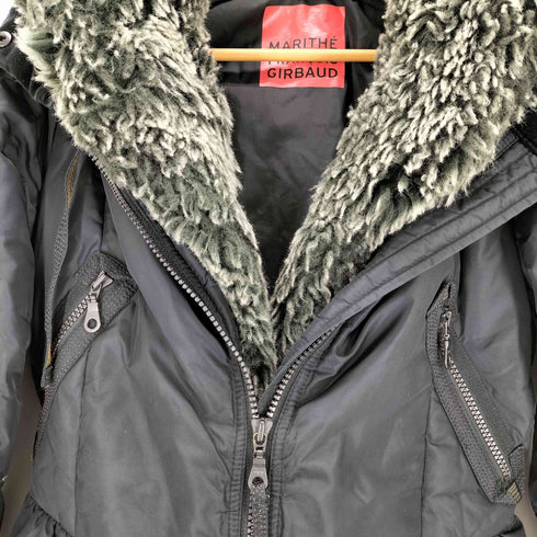 マリテフランソワジルボー MARITHE FRANCOIS GIRBAUD ボアライナー付き ダウンコート Y2K レディース JPN:M