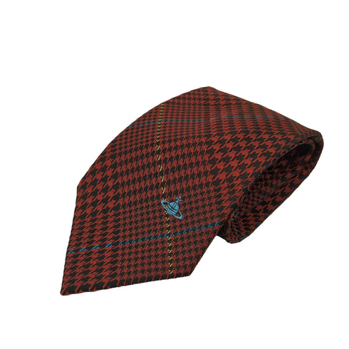 ヴィヴィアンウエストウッドアクセサリー Vivienne Westwood Accessories オーブ 千鳥格子 ネクタイ メンズ