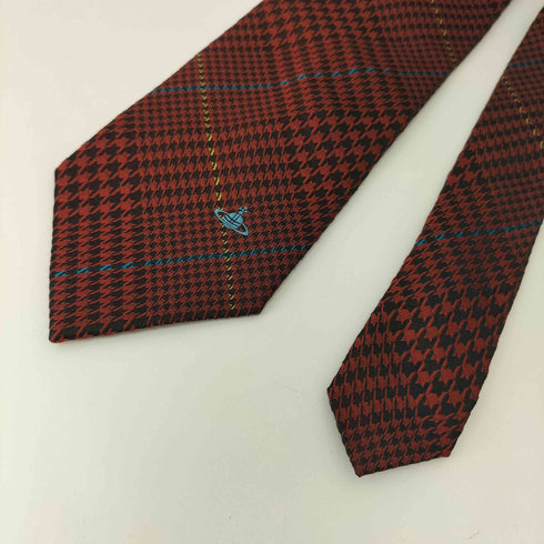 ヴィヴィアンウエストウッドアクセサリー Vivienne Westwood Accessories オーブ 千鳥格子 ネクタイ メンズ