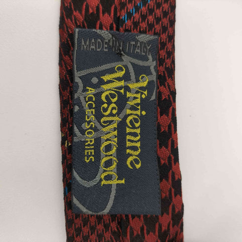 ヴィヴィアンウエストウッドアクセサリー Vivienne Westwood Accessories オーブ 千鳥格子 ネクタイ メンズ