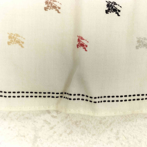バーバリー BURBERRY ロゴ ハンカチ レディース