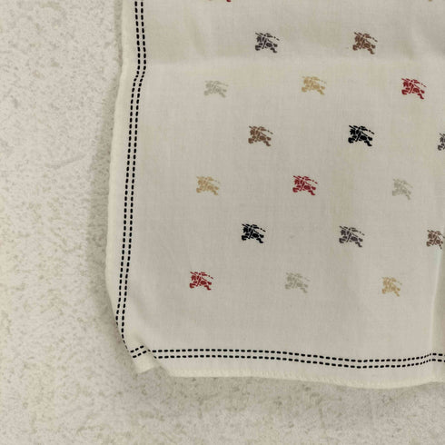 バーバリー BURBERRY ロゴ ハンカチ レディース