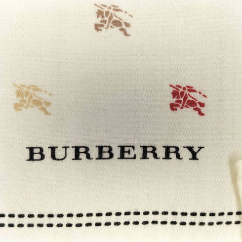 バーバリー BURBERRY ロゴ ハンカチ レディース
