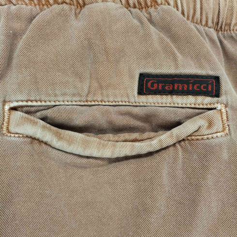グラミチ GRAMICCI 80S~90S MADE IN USA ボックスロゴタグ クライミングショーツ メンズ XL