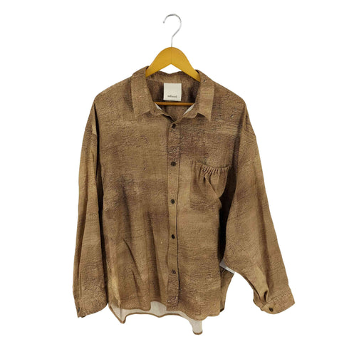 refomed 22SS WRIST PATCH WIDE SHIRT ワイドシャツ メンズ JPN:2