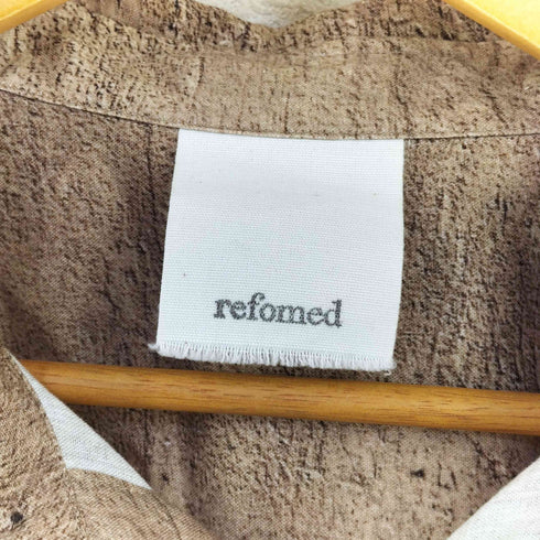 refomed 22SS WRIST PATCH WIDE SHIRT ワイドシャツ メンズ JPN:2