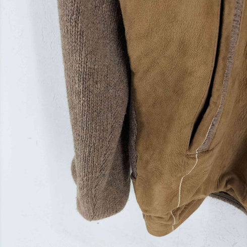 シアーズ Sears 60S USA製 Oakbrook Sportwear Suede Knit Zip Jacket メンズ
