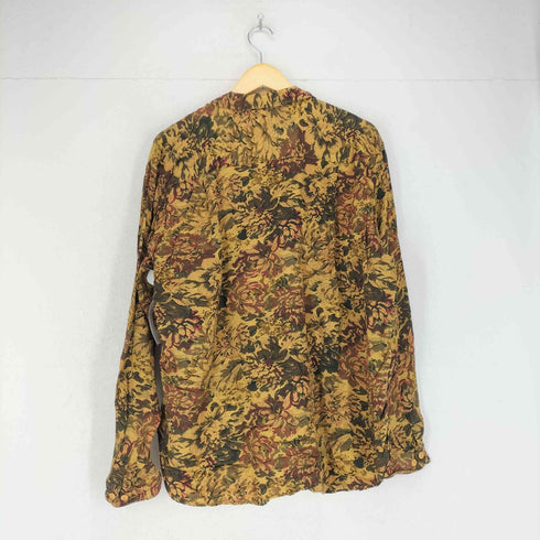 CLUBMONACO 総柄フラップポケットレーヨンシャツ メンズ L