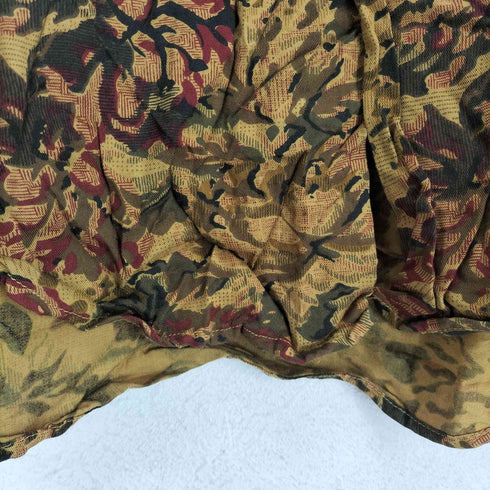 CLUBMONACO 総柄フラップポケットレーヨンシャツ メンズ L