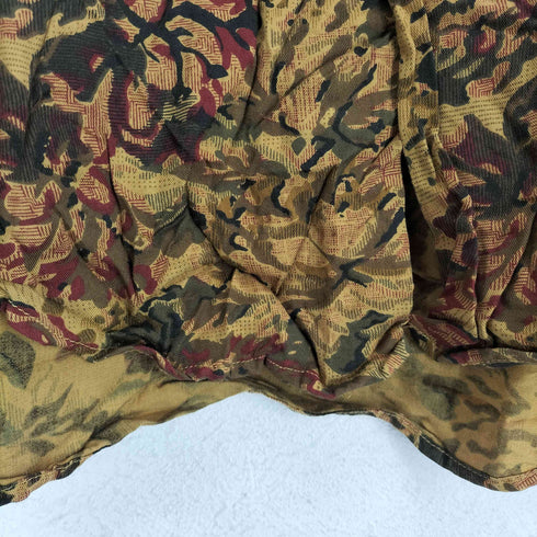 CLUBMONACO 総柄フラップポケットレーヨンシャツ メンズ L