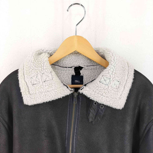 モノマート MONO-MART MN.L ムートンコート ボアコート レディース FREE