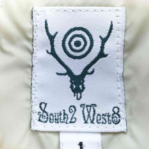 サウスツーウェストエイト SOUTH2 WEST8 フェイクファー ダウンベスト メンズ JPN:1