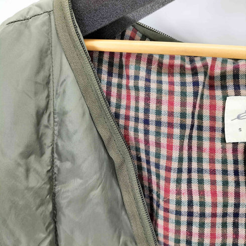 エディーバウアー Eddie Bauer 90s 裏地チェック キルティングライナー メンズ JPN:L