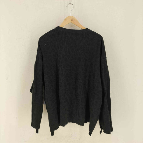 ネーム Name. 25SS LEOPARD WAFFLE TAPED LOOSE SLEEVE TEE メンズ 1