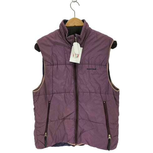 モンベル mont bell 90s ロゴ刺繍 中綿ベスト メンズ JPN:S