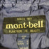 モンベル mont bell 90s ロゴ刺繍 中綿ベスト メンズ JPN:S